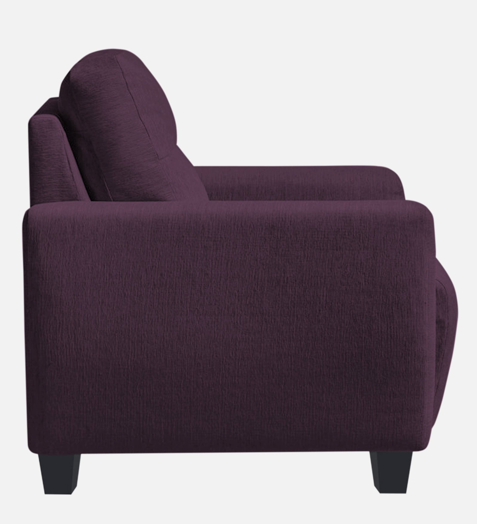 Bakadi Fabric 1 Seater Sofa In Greek Purple Colour - Febonic Living