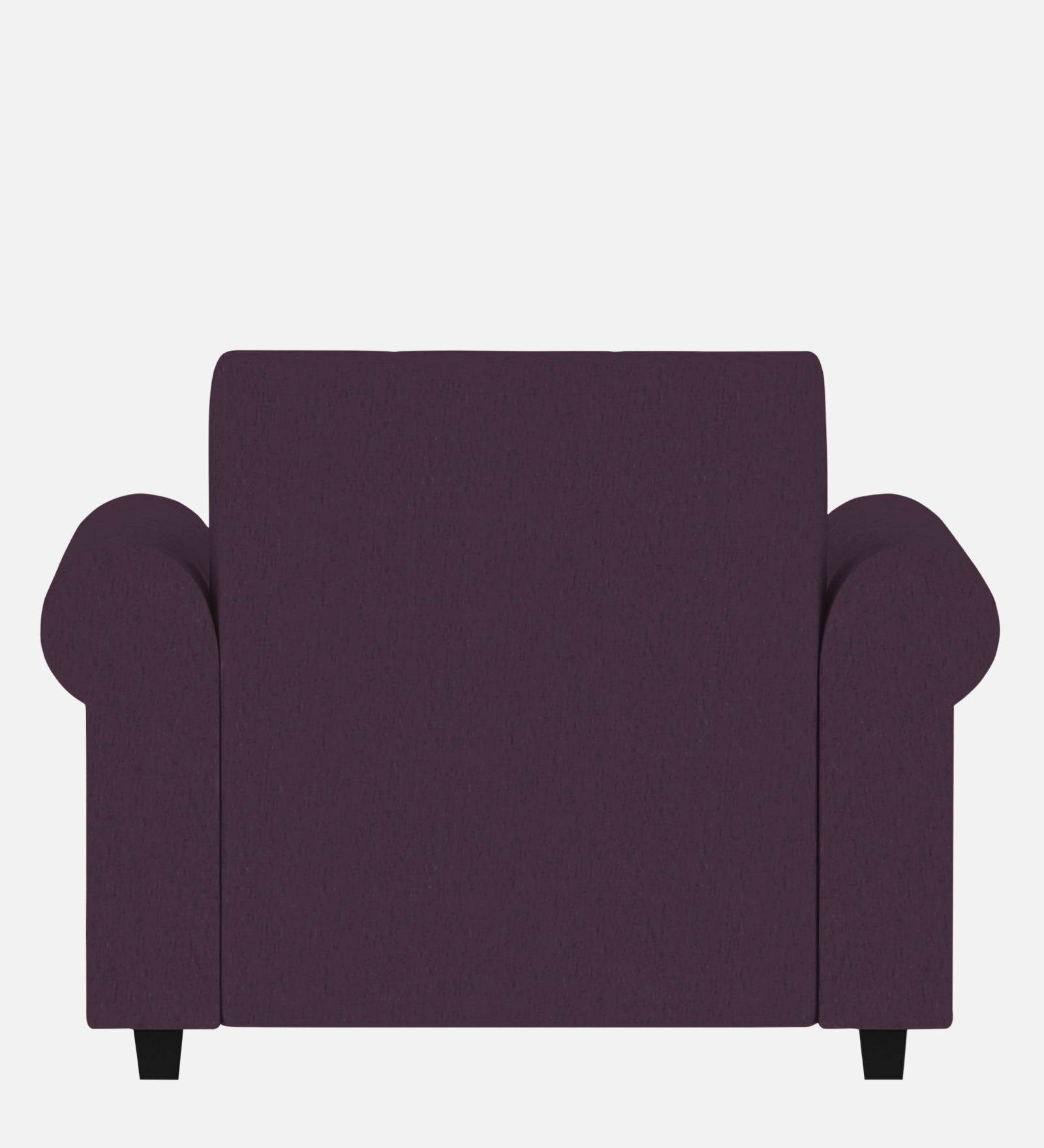 Derado Fabric 1 Seater Sofa In Greek Purple Colour - Febonic Living