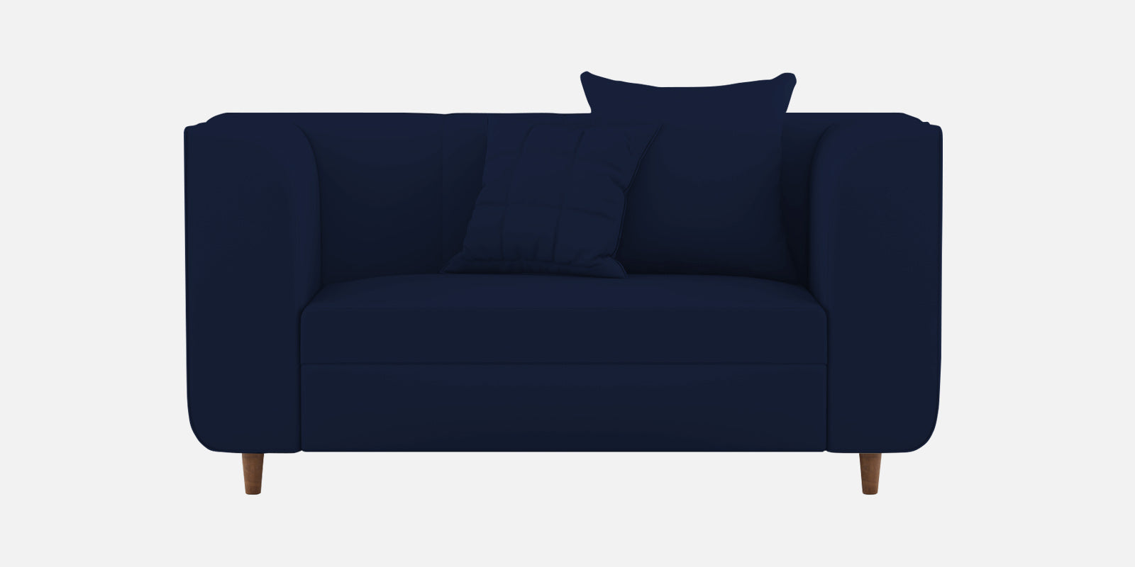 Sumo Velvet 2 Seater Sofa In Indigo Blue Colour - Febonic Living