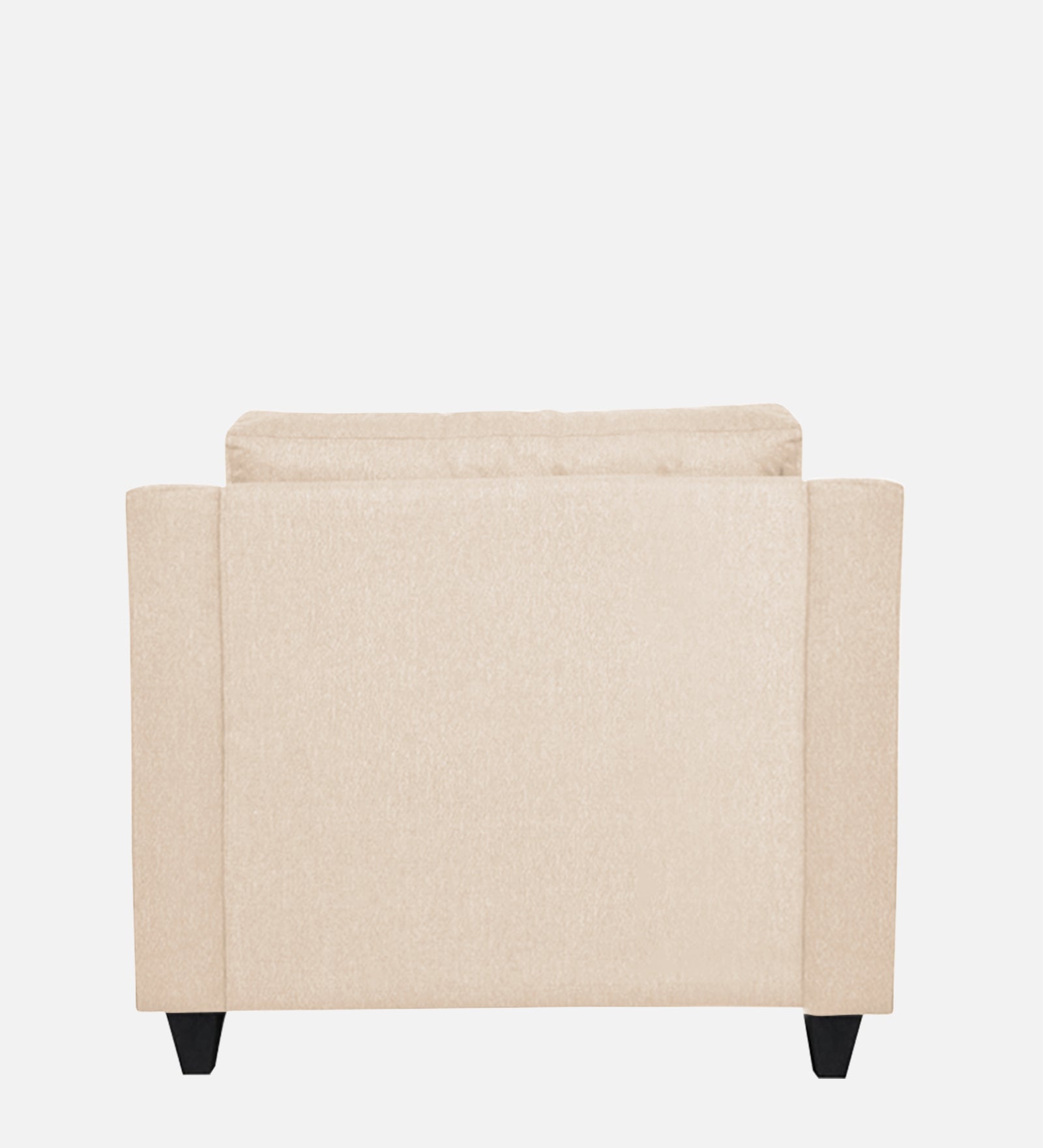 Welly Fabric 1 Seater Sofa In Woom Beige Colour - Febonic Living