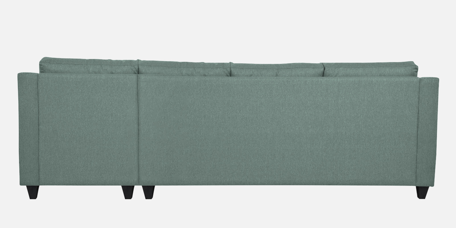 Welly Fabric LHS Sectional Sofa (3+Lounger) In Suka Blue Colour - Febonic Living