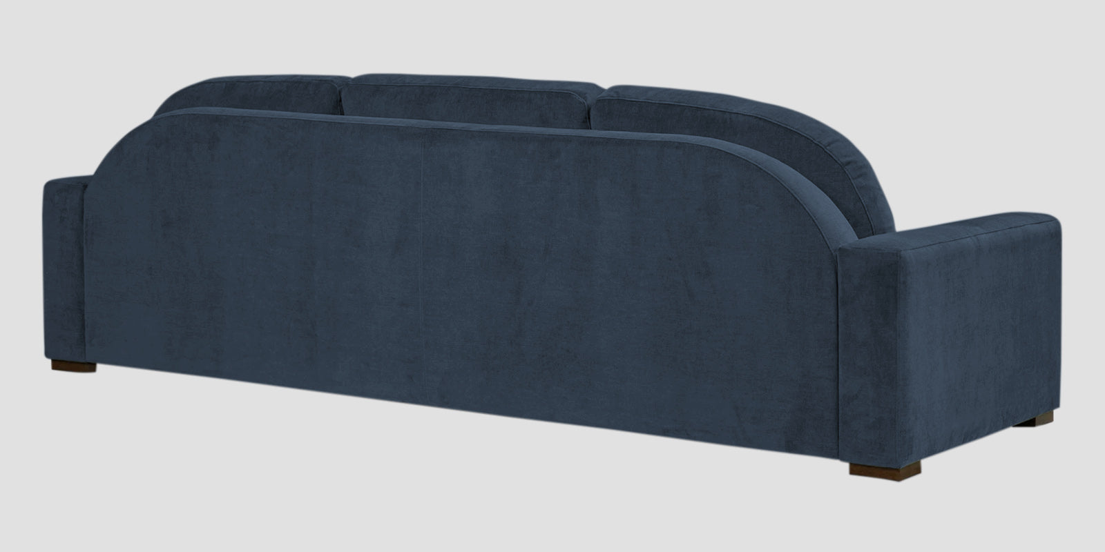 Dara Fabric 3 Seater Sofa In Denim Blue Colour - Febonic Living