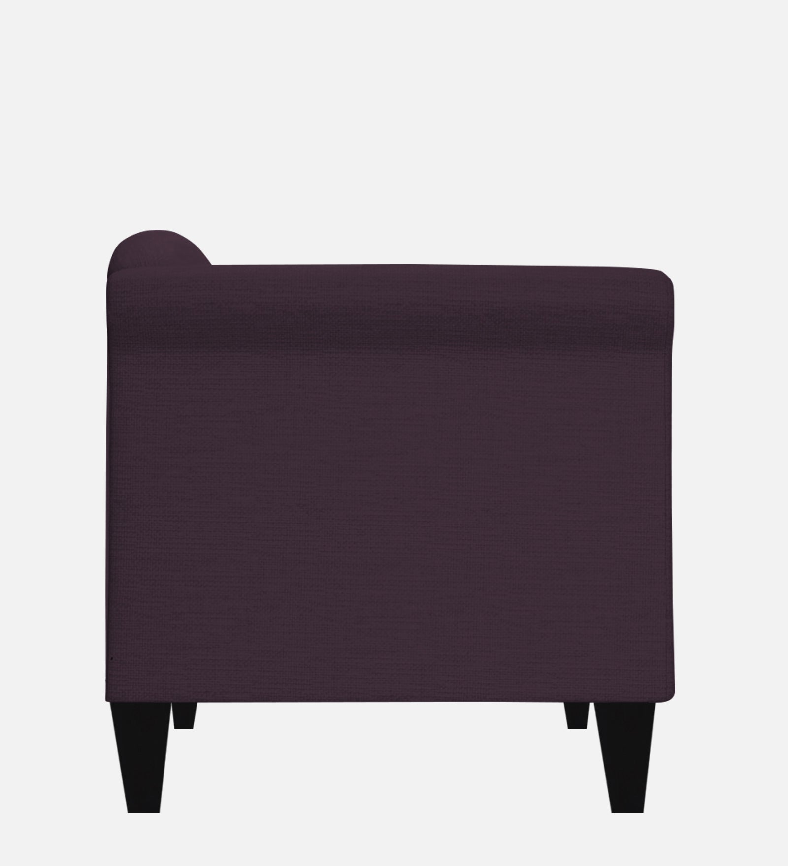 Kimber Fabric 1 Seater Sofa In Greek Purple Colour - Febonic Living