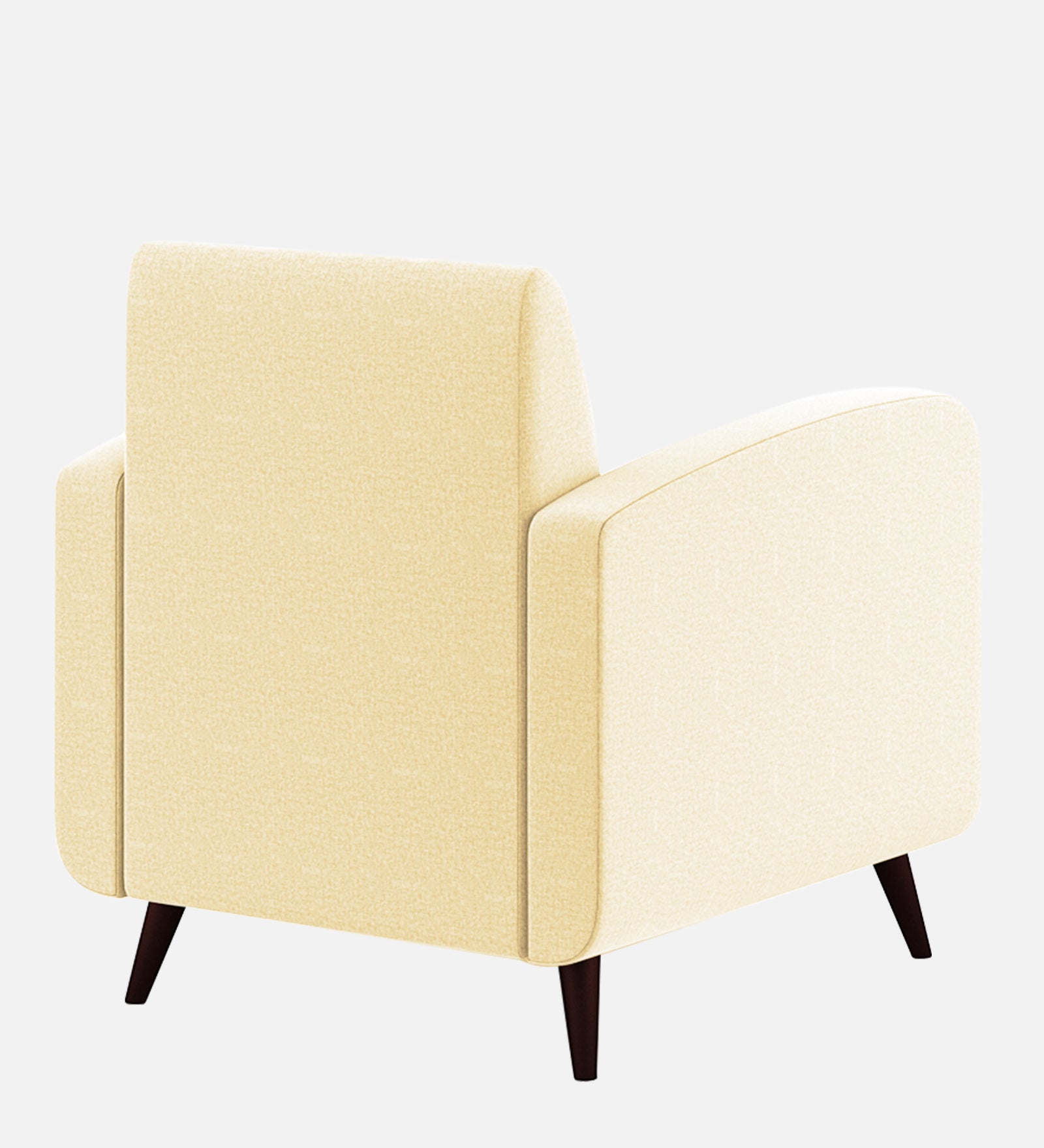 Wiki Velvet 1 Seater Sofa In Sandy Beige Colour - Febonic Living