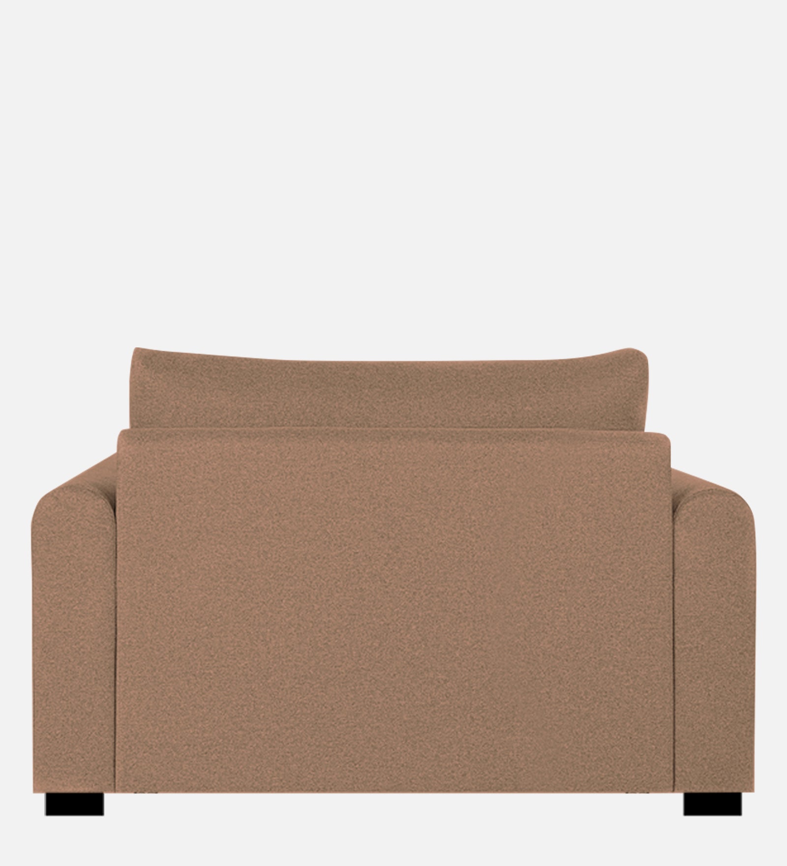 Sigma Fabric 1 Seater Sofa In Cosmic Beige Colour - Febonic Living