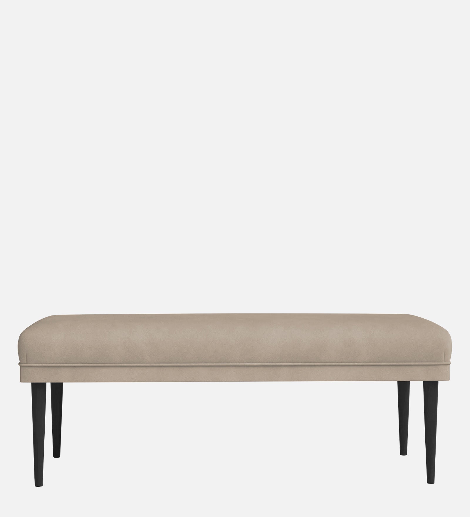Summer Fabric Bench In Khaki Beige Colour - Febonic Living