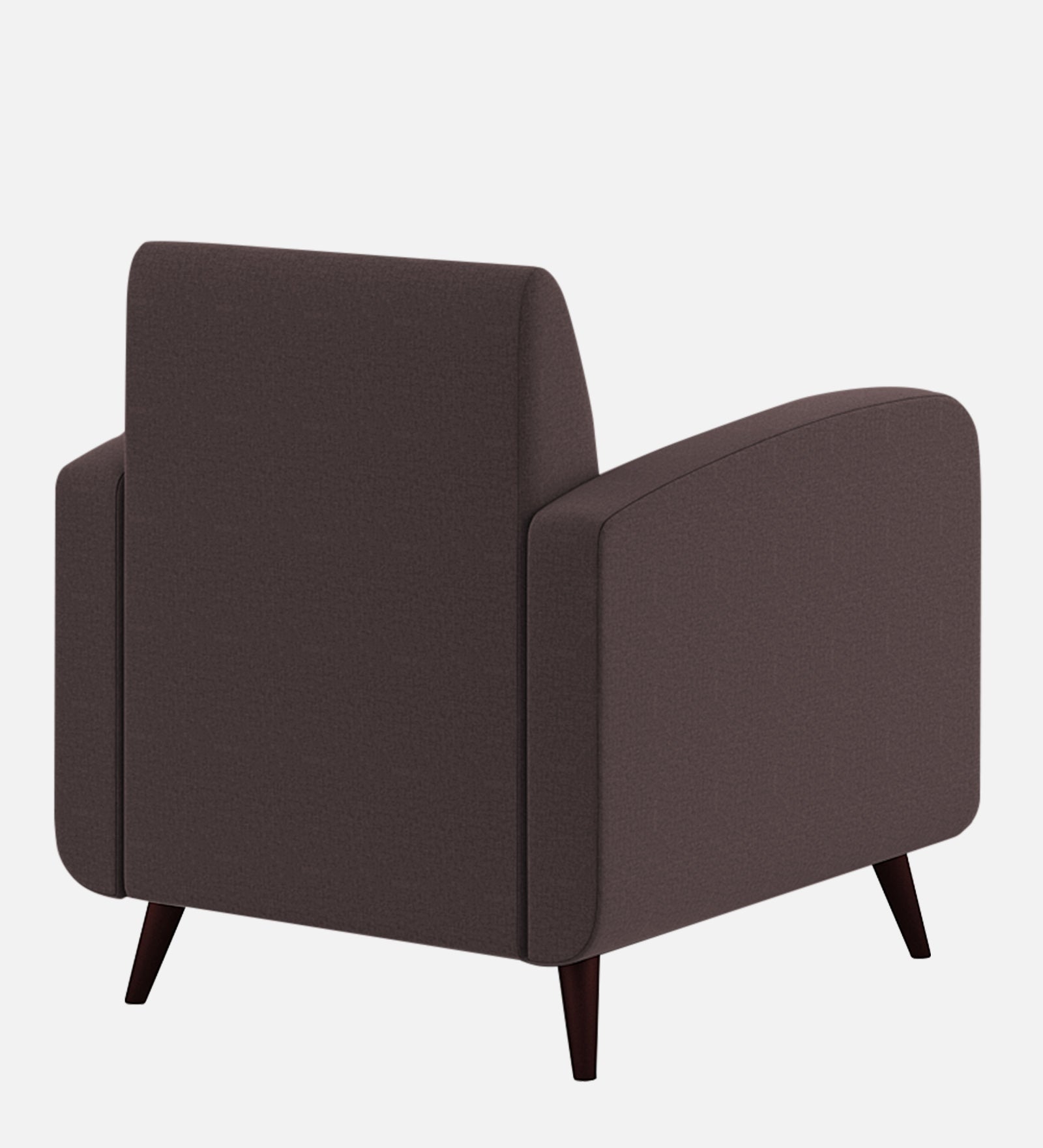 Wiki Velvet 1 Seater Sofa In Mocha Brown Colour - Febonic Living