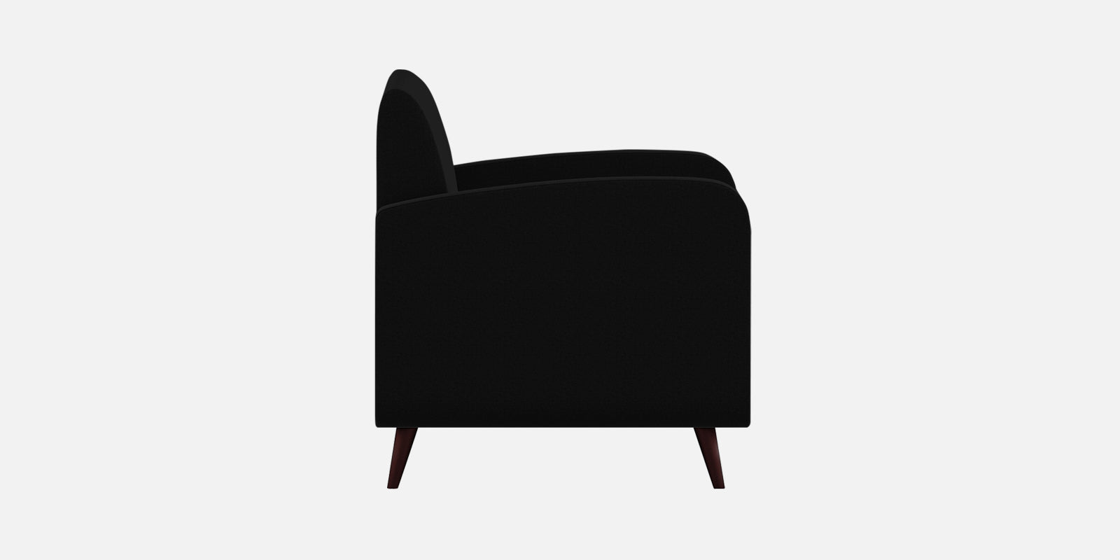 Wiki Velvet 2 Seater Sofa In Adam Black Colour - Febonic Living