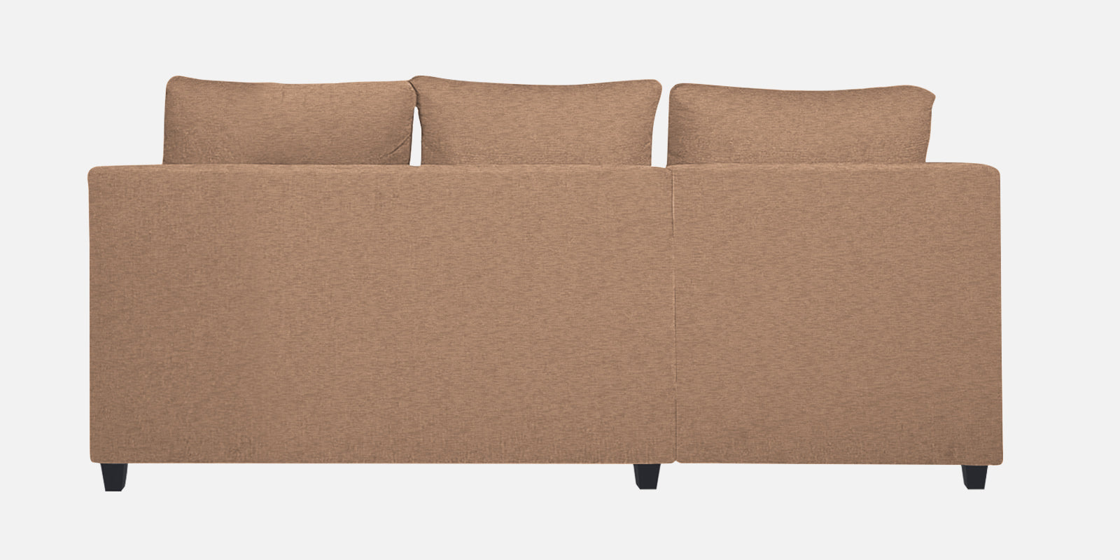 Nebula Fabric RHS Sectional Sofa (2+Lounger) In Cosmic Beige Colour - Febonic Living
