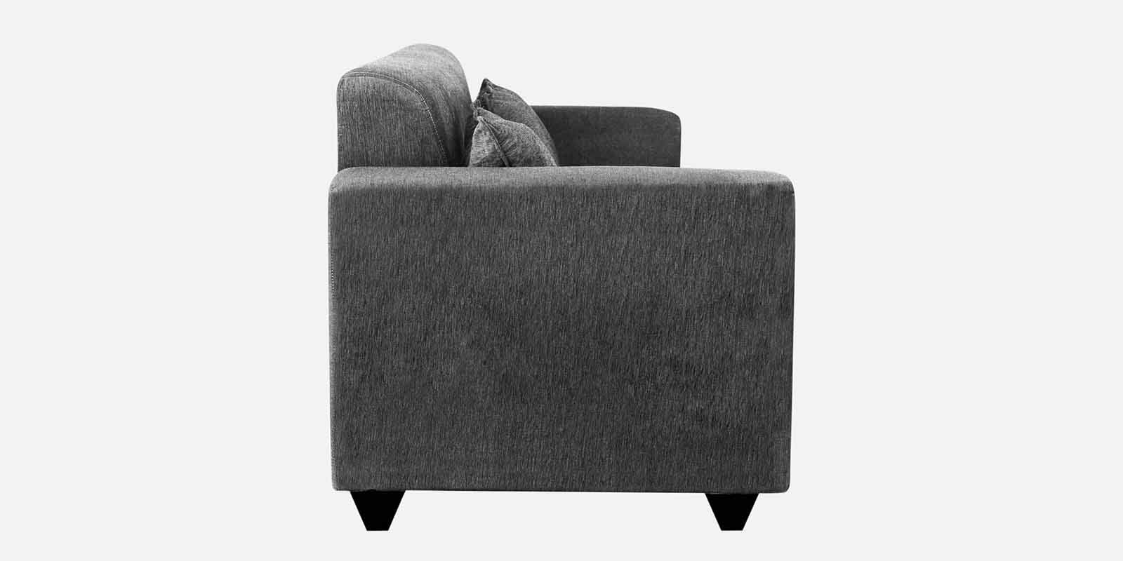 Nebula Fabric 2 Seater Sofa in Charcoal Grey Colour