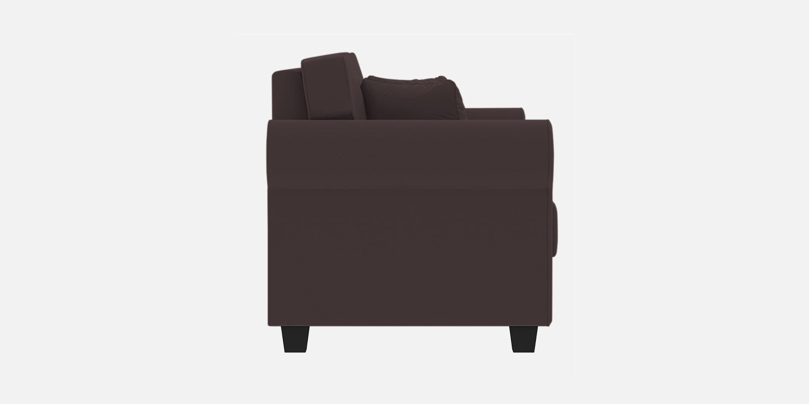 Numonk Velvet 3 Seater Sofa In Mocha Brown Colour - Febonic Living