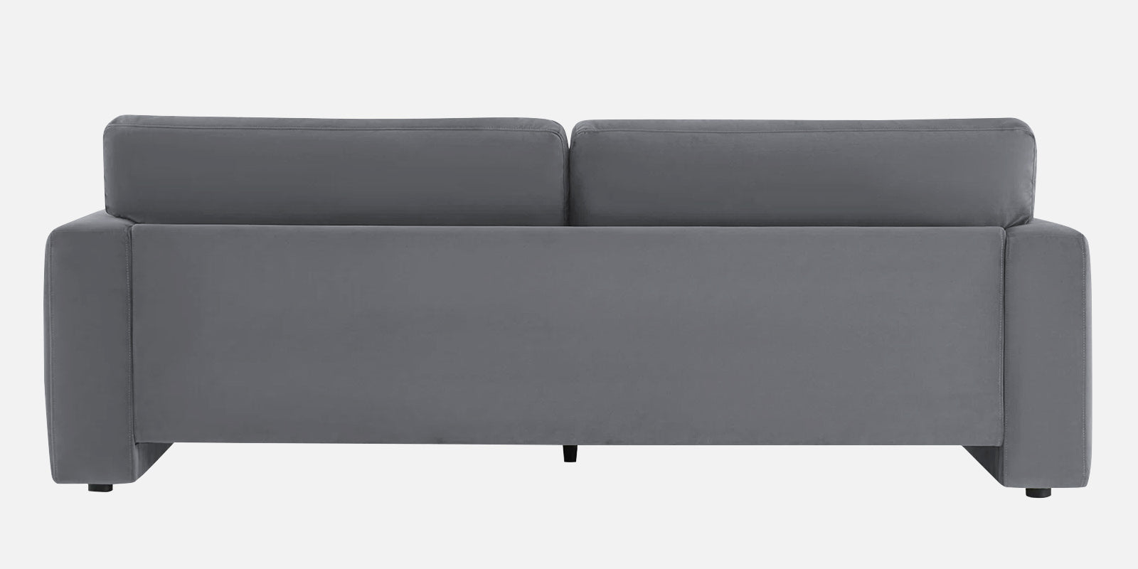 Kosta Velvet 3 Seater Sofa In Pubble Grey Colour - Febonic Living