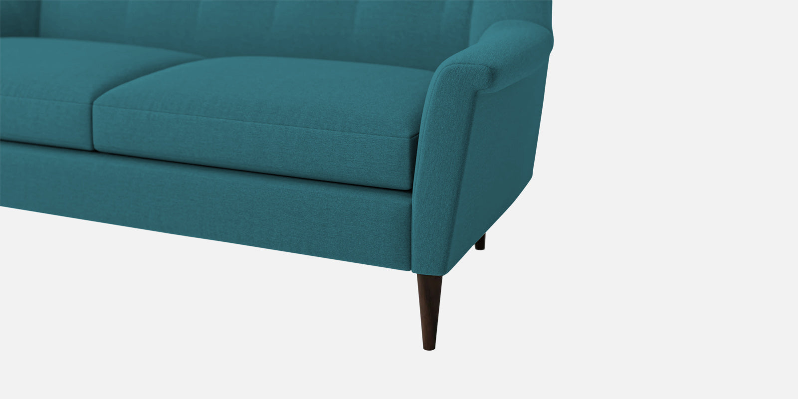 Homer Fabric 3 Seater Sofa In Water Blue Colour - Febonic Living
