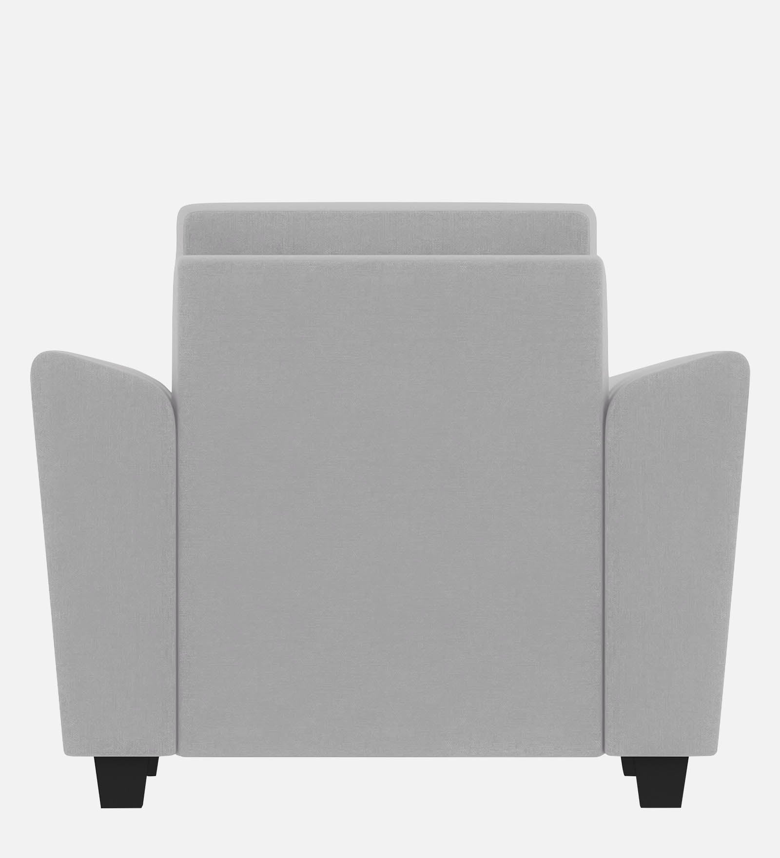 Daku Fabric 1 Seater Sofa In lit grey Colour - Febonic Living