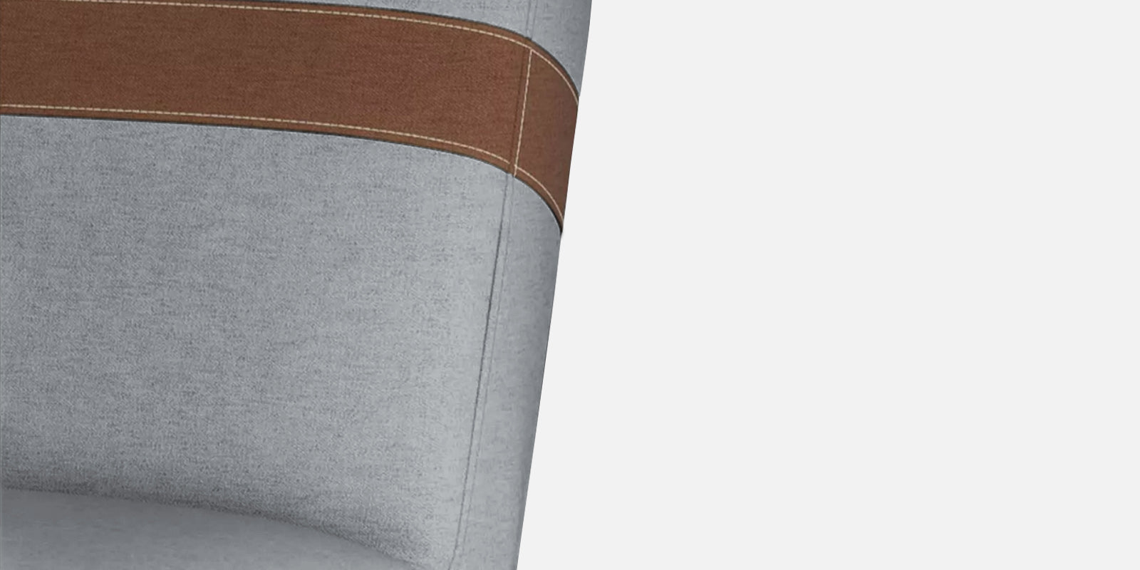 Vedan Fabric 3 Seater Convertible Sofa Cum Bed In Coin Grey Colour - Febonic Living