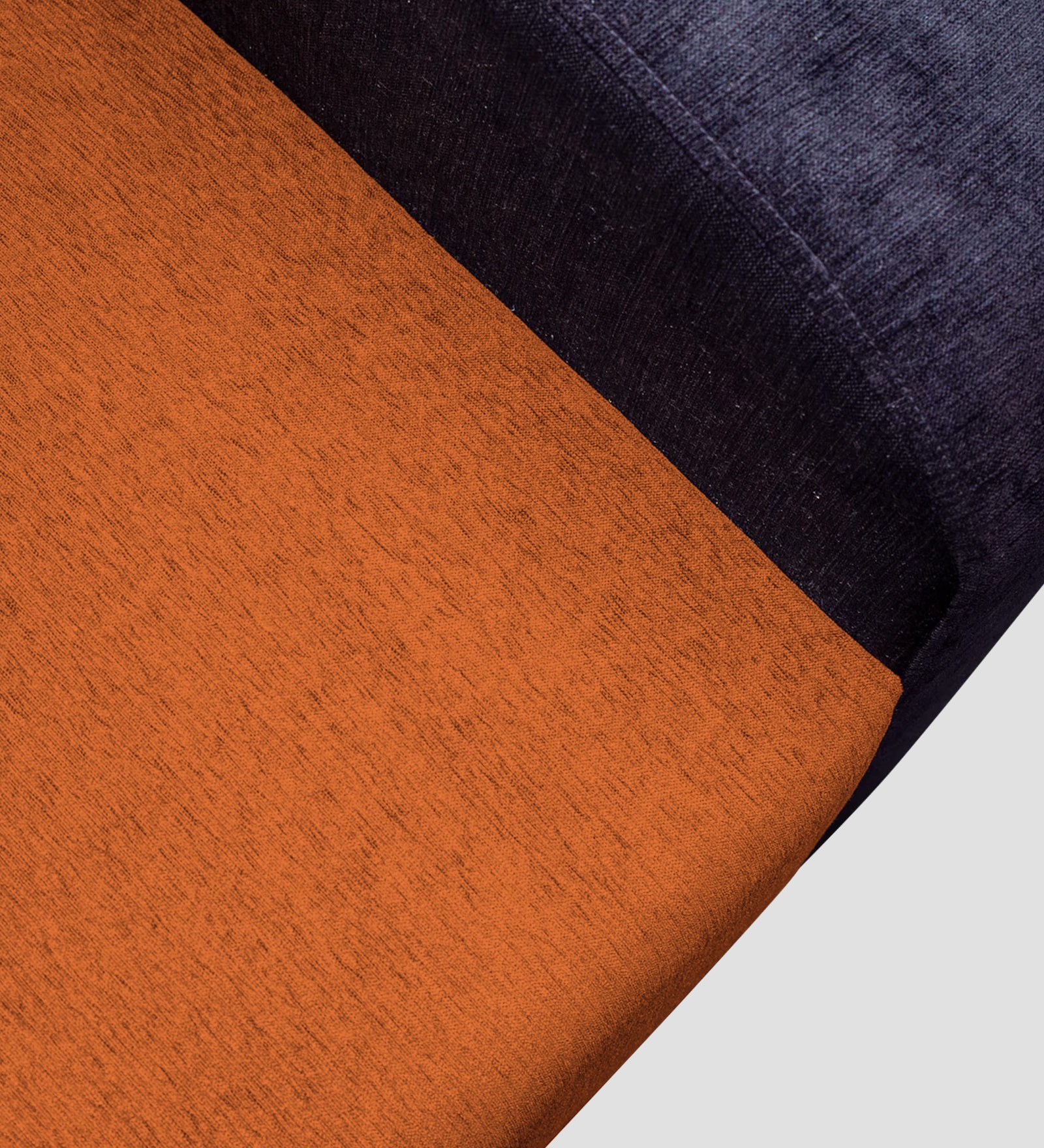 Alex Fabric 1 Seater Sofa In Vivid Orange Colour - Febonic Living