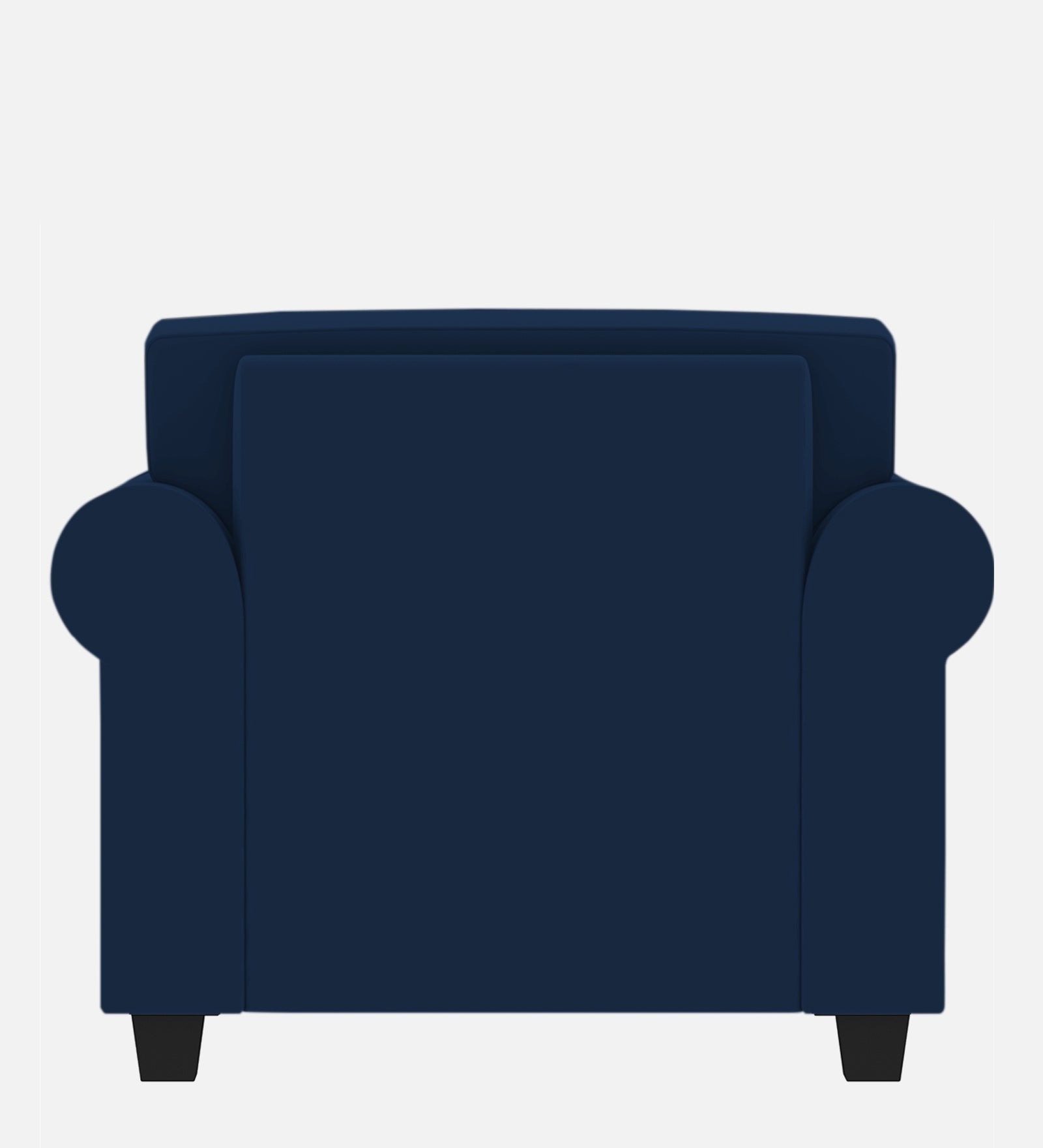 Numonk Velvet 1 Seater Sofa In Imperial Blue Colour - Febonic Living