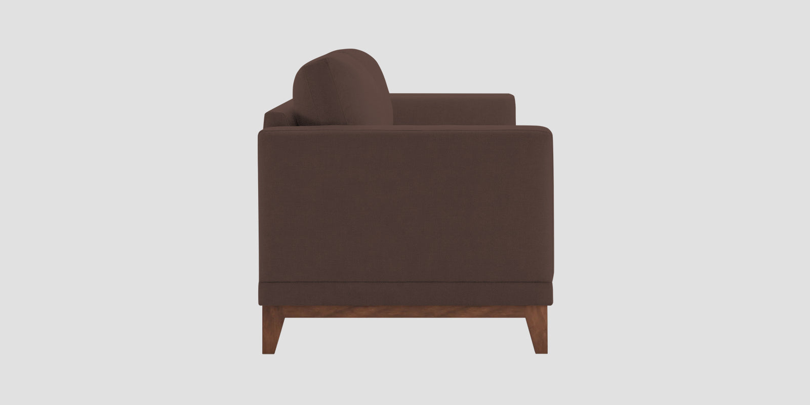 Esha Fabric 3 Seater Sofa In Caramel Brown Colour - Febonic Living