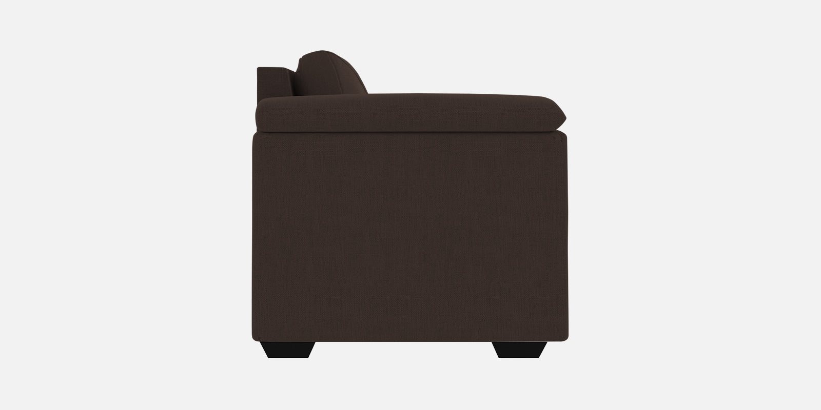 Andres Fabric 3 Seater Sofa in Coco Brown Colour