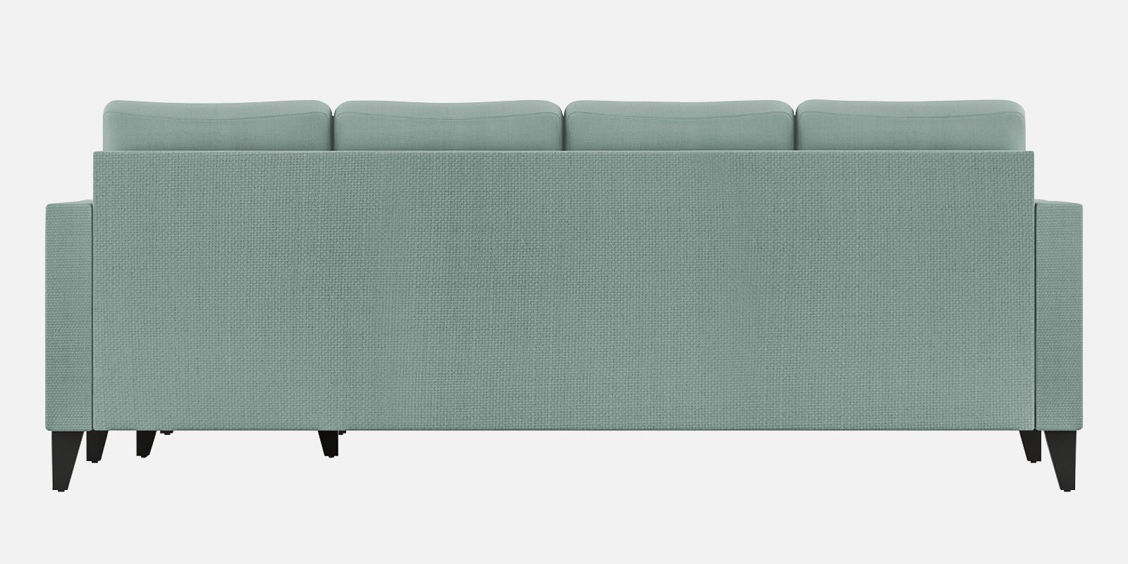 Nori Fabric LHS Sectional Sofa (3+Lounger) In Suka Blue Colour - Febonic Living