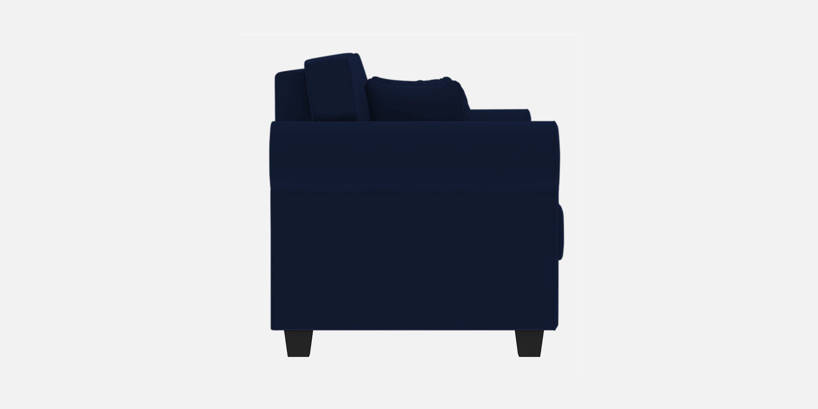 Numonk Velvet 3 Seater Sofa In Indigo Blue Colour - Febonic Living