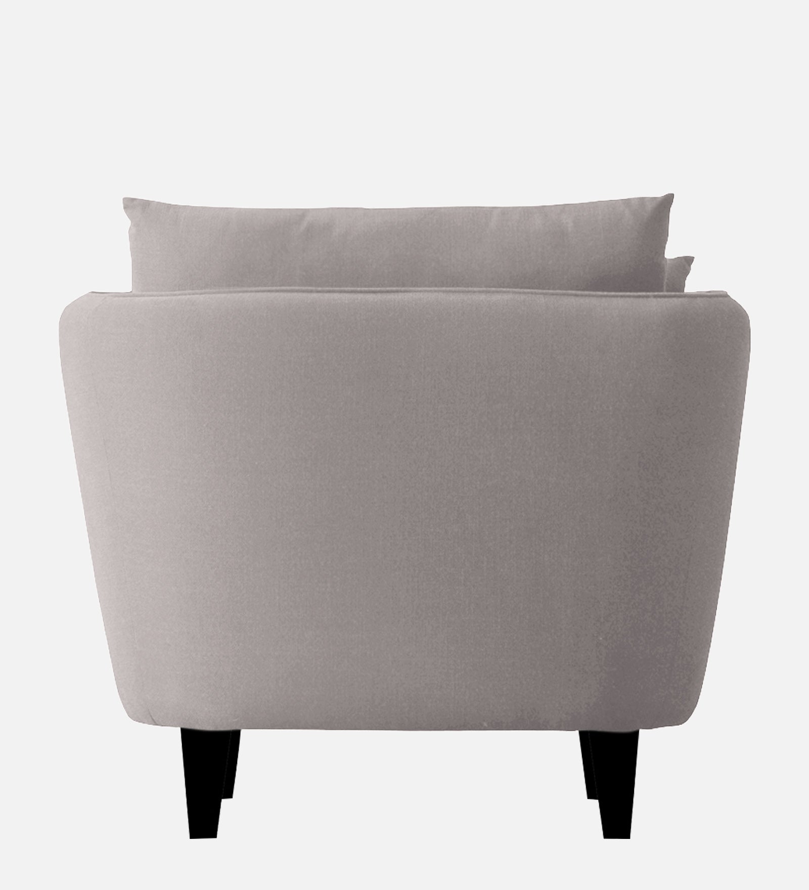 Norway Velvet 1 Seater Sofa In Pearl Grey Colour - Febonic Living