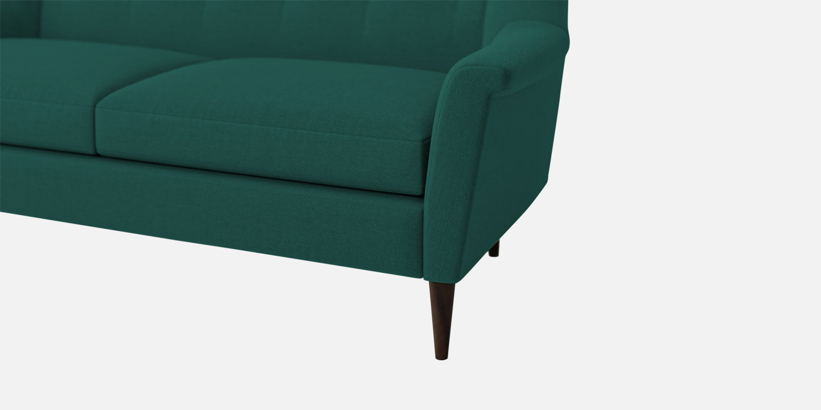 Homer Fabric 3 Seater Sofa In Sage Green Colour - Febonic Living