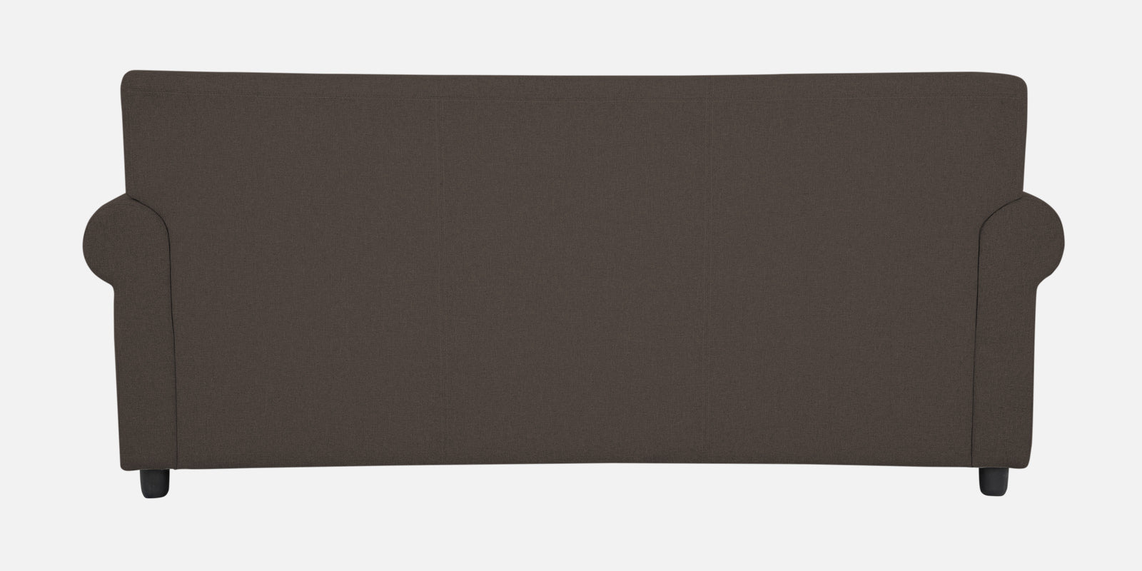 Ribby Fabric 3 Seater Sofa in Caspa Brown Colour