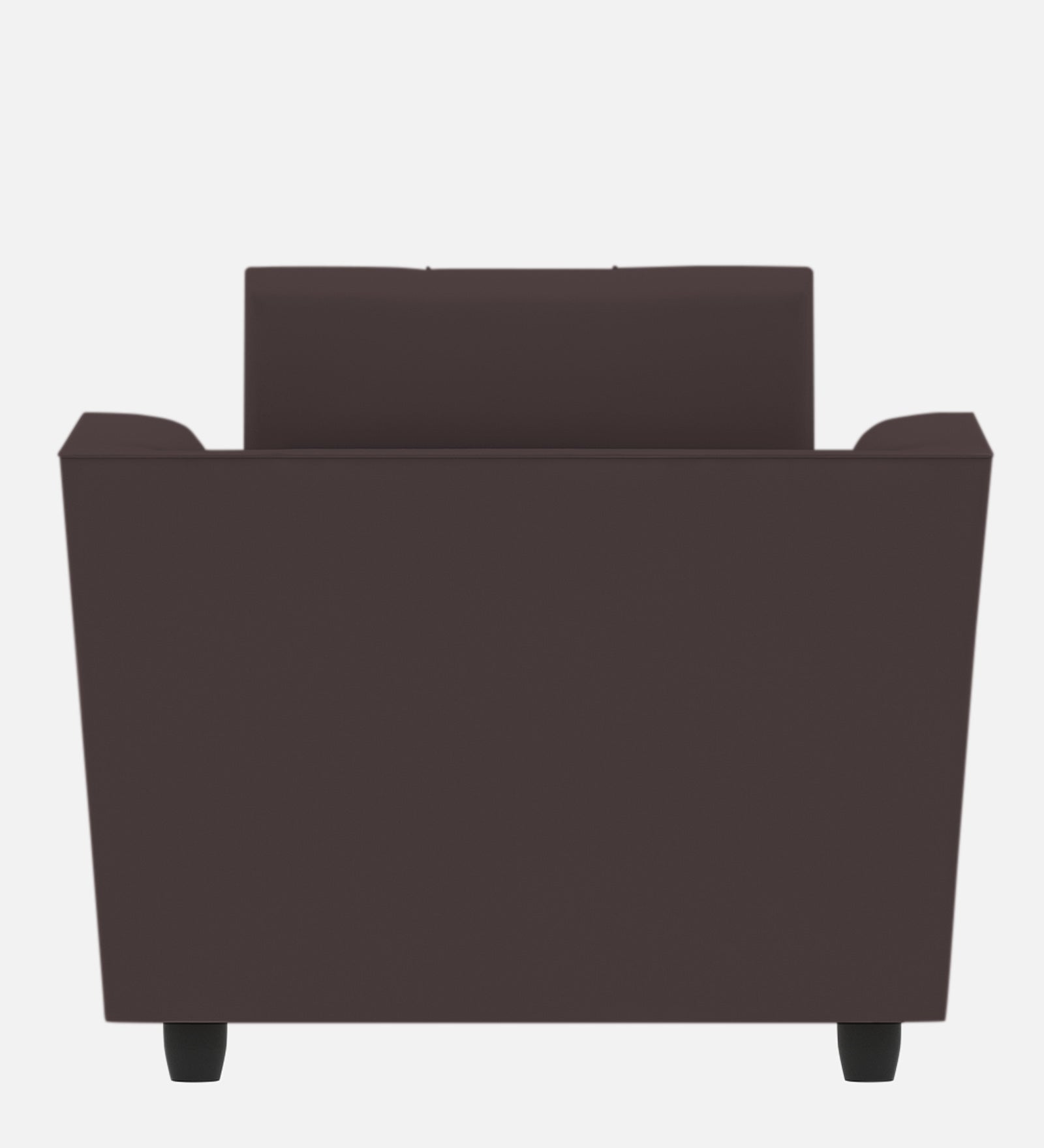 Nestin Velvet 1 Seater Sofa In Mocha Brown Colour - Febonic Living