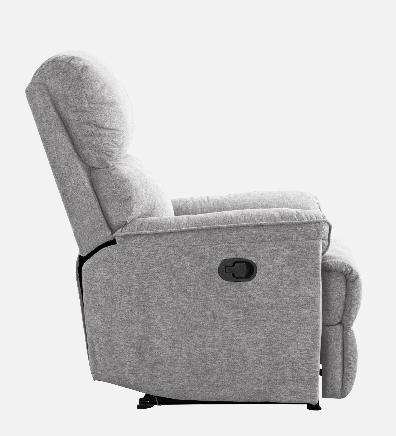 Abby Fabric 1 Seater Manual Recliner In Lit Grey Colour - Febonic Living