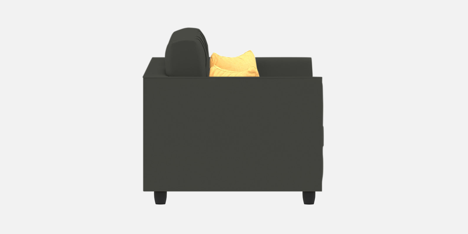 Nestin Velvet 2 Seater Sofa In Hory Grey Colour - Febonic Living