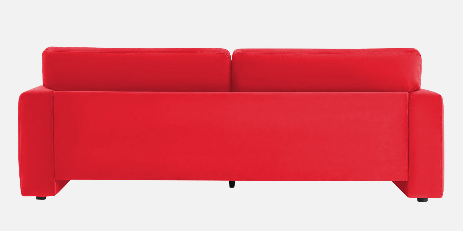 Kosta Velvet 3 Seater Sofa In Ox Blood Maroon Colour - Febonic Living