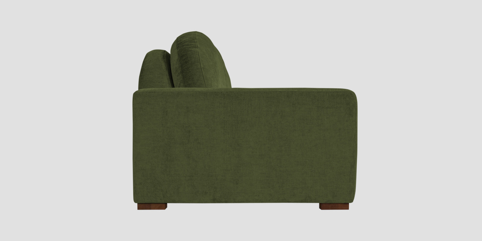 Dara Fabric 3 Seater Sofa In Olive Green Colour