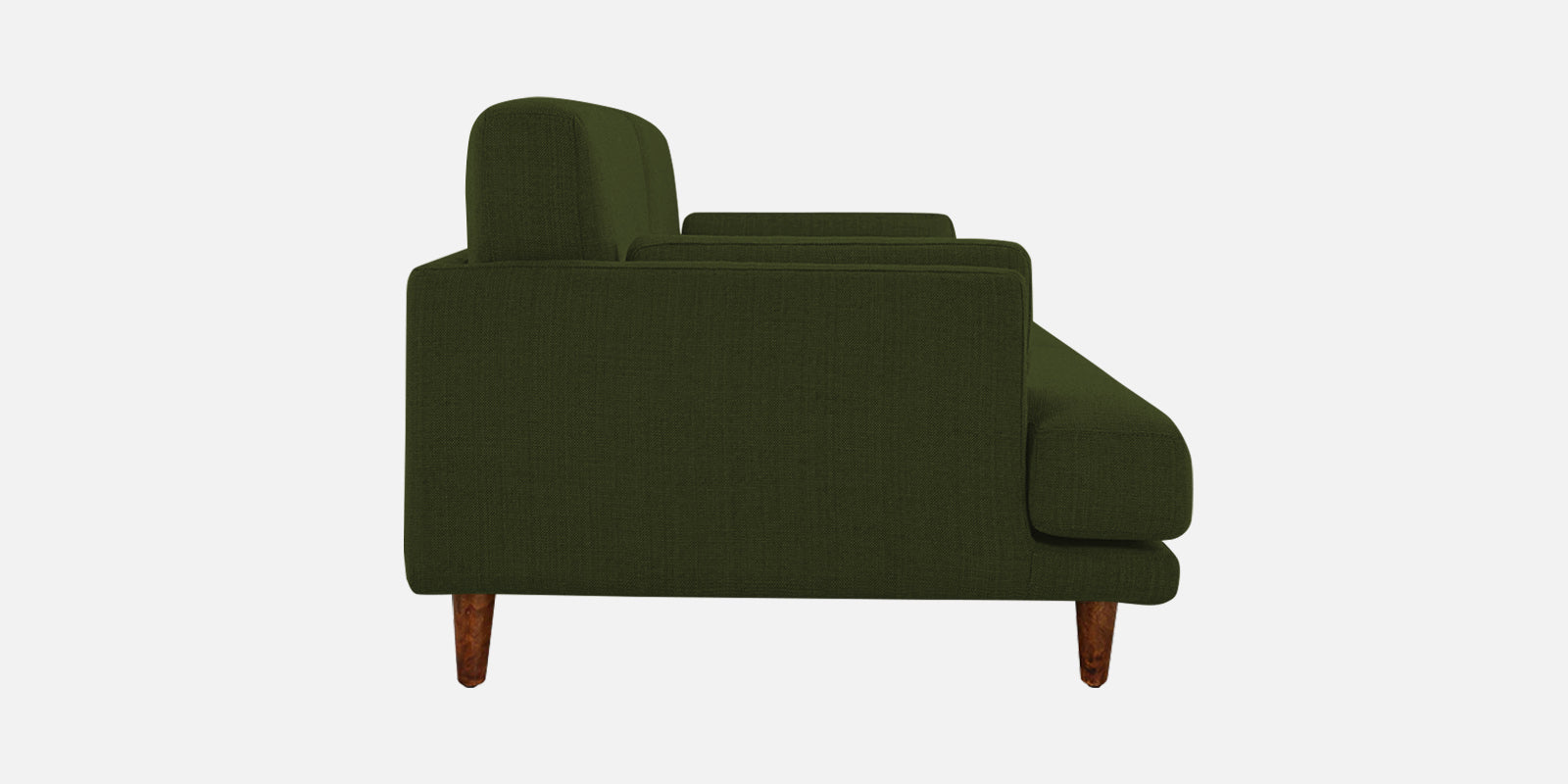 Ricky Fabric 3 Seater Sofa In Olive Green Colour - Febonic Living