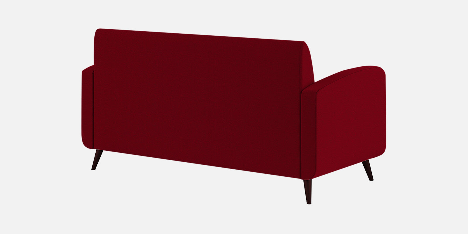 Wiki Velvet 3 Seater Sofa in Cherry Red Colour
