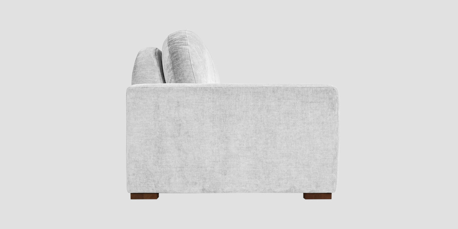 Dara Fabric 3 Seater Sofa In Lit Grey Colour - Febonic Living