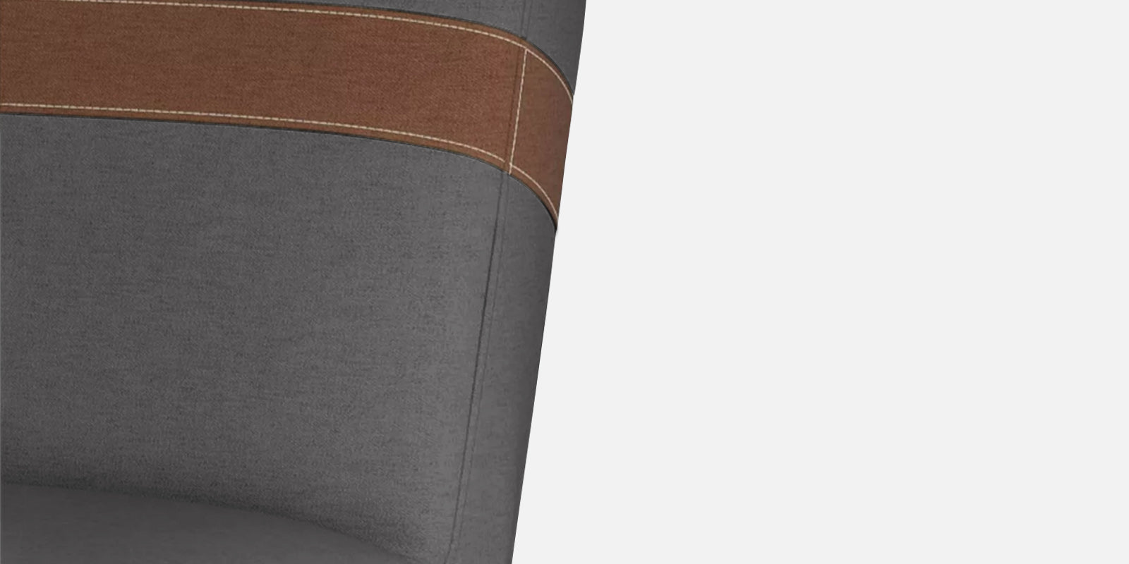 Vedan Fabric 3 Seater Convertible Sofa Cum Bed In Sudo Grey Colour - Febonic Living