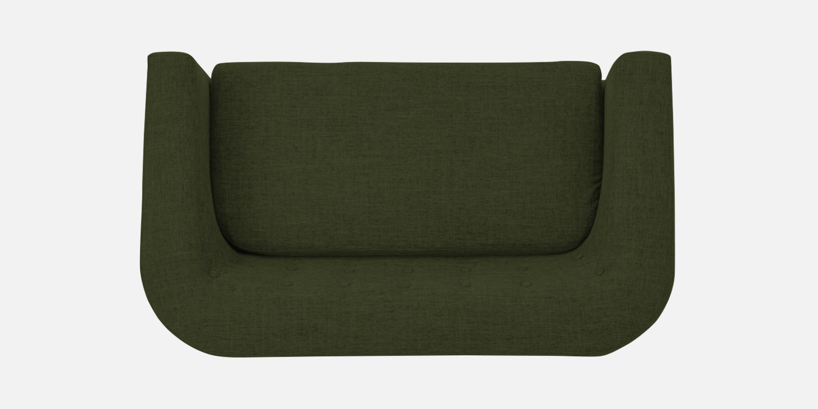 Casper Fabric 2 Seater Sofa in Olive Green Colour