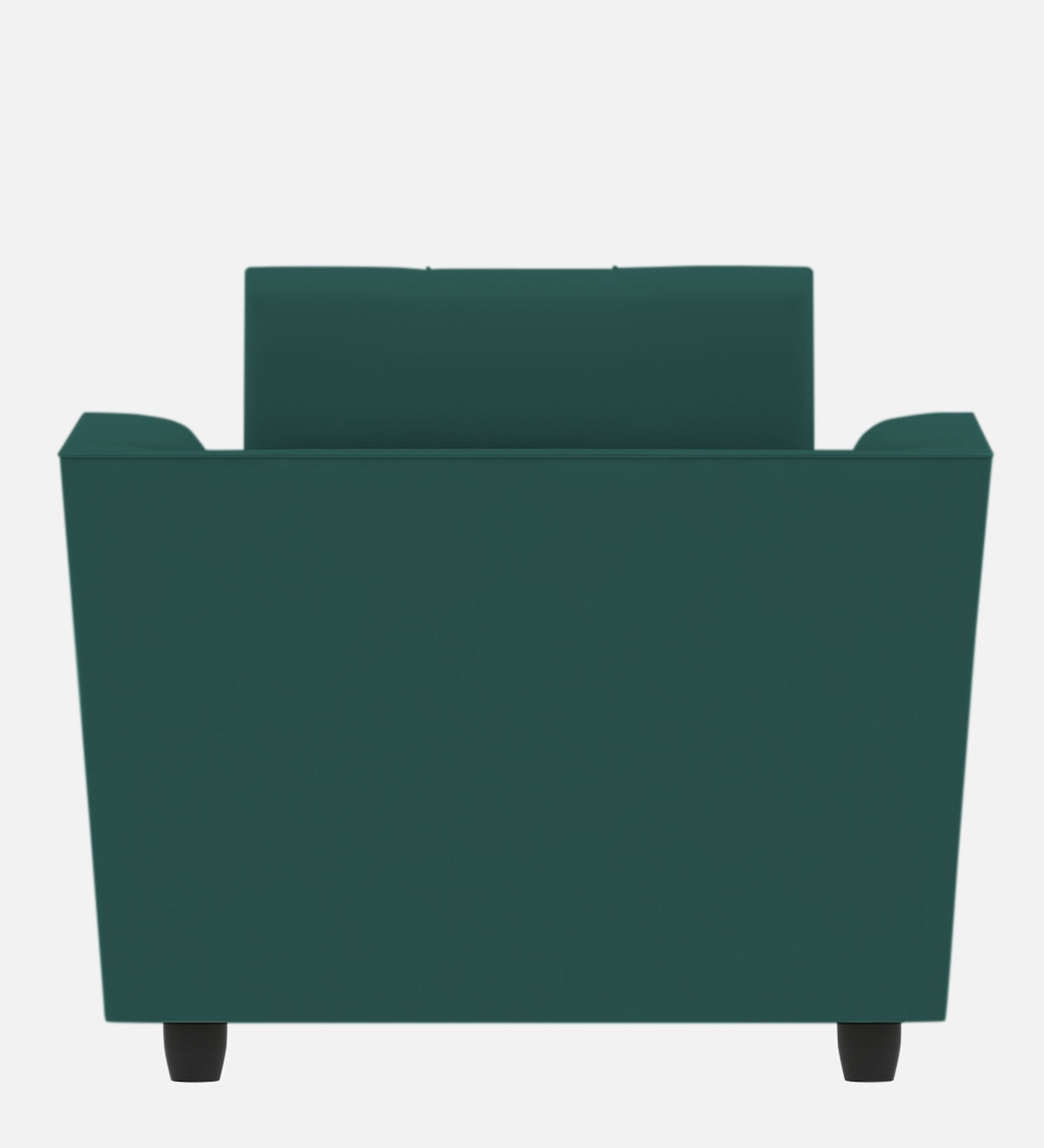 Nestin Velvet 1 Seater Sofa In Pine Green Colour - Febonic Living