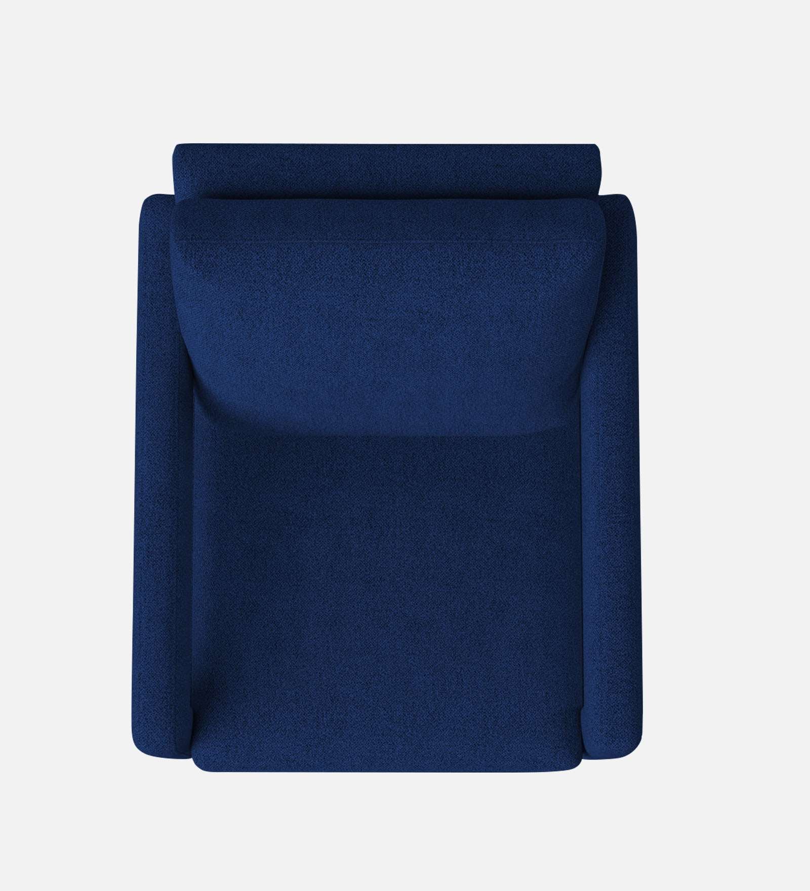 Olsen Fabric Arm Chair In Royal Blue Colour - Febonic Living