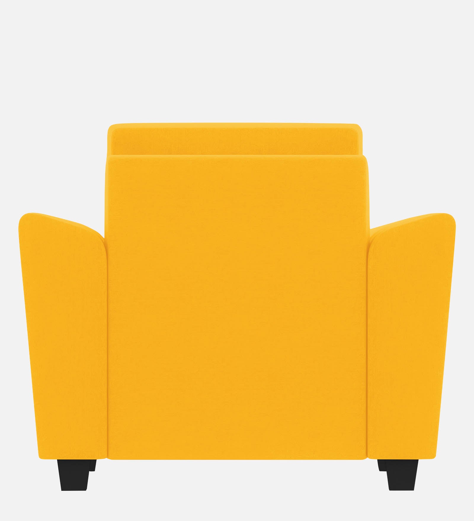 Daku Fabric 1 Seater Sofa In Bold yellow Colour - Febonic Living