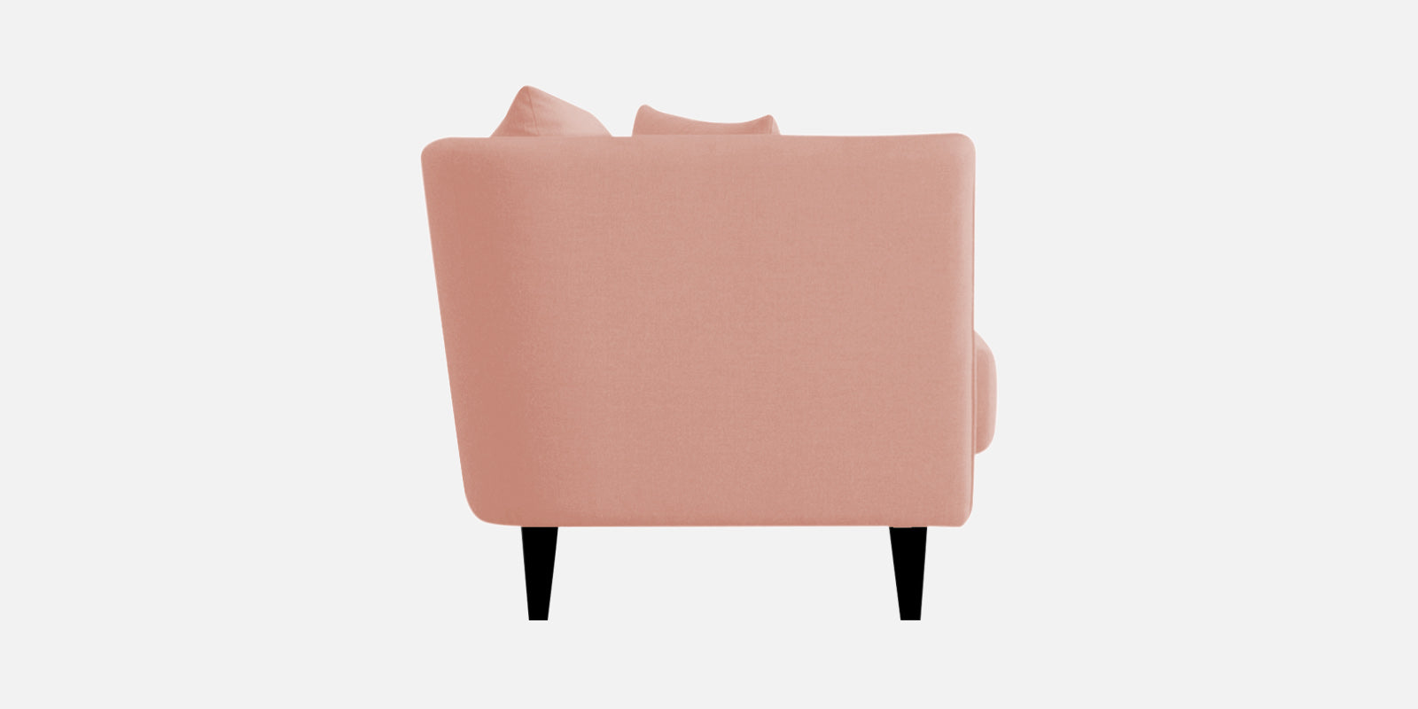 Norway Velvet 3 Seater Sofa In Blush Pink Colour - Febonic Living