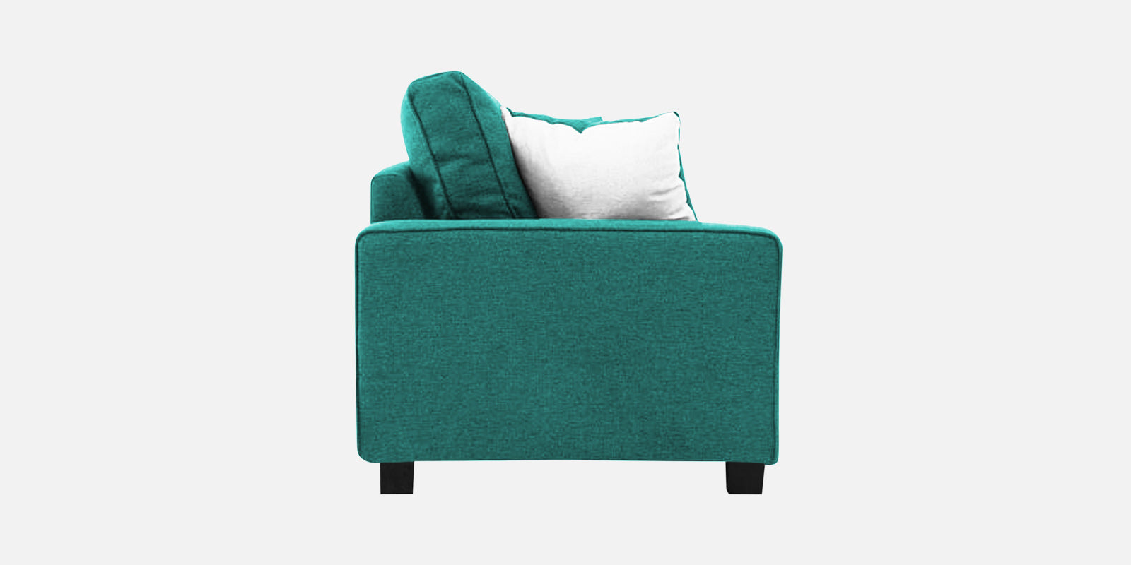 Ladybug Fabric 3 Seater Sofa In Sea Green Colour - Febonic Living