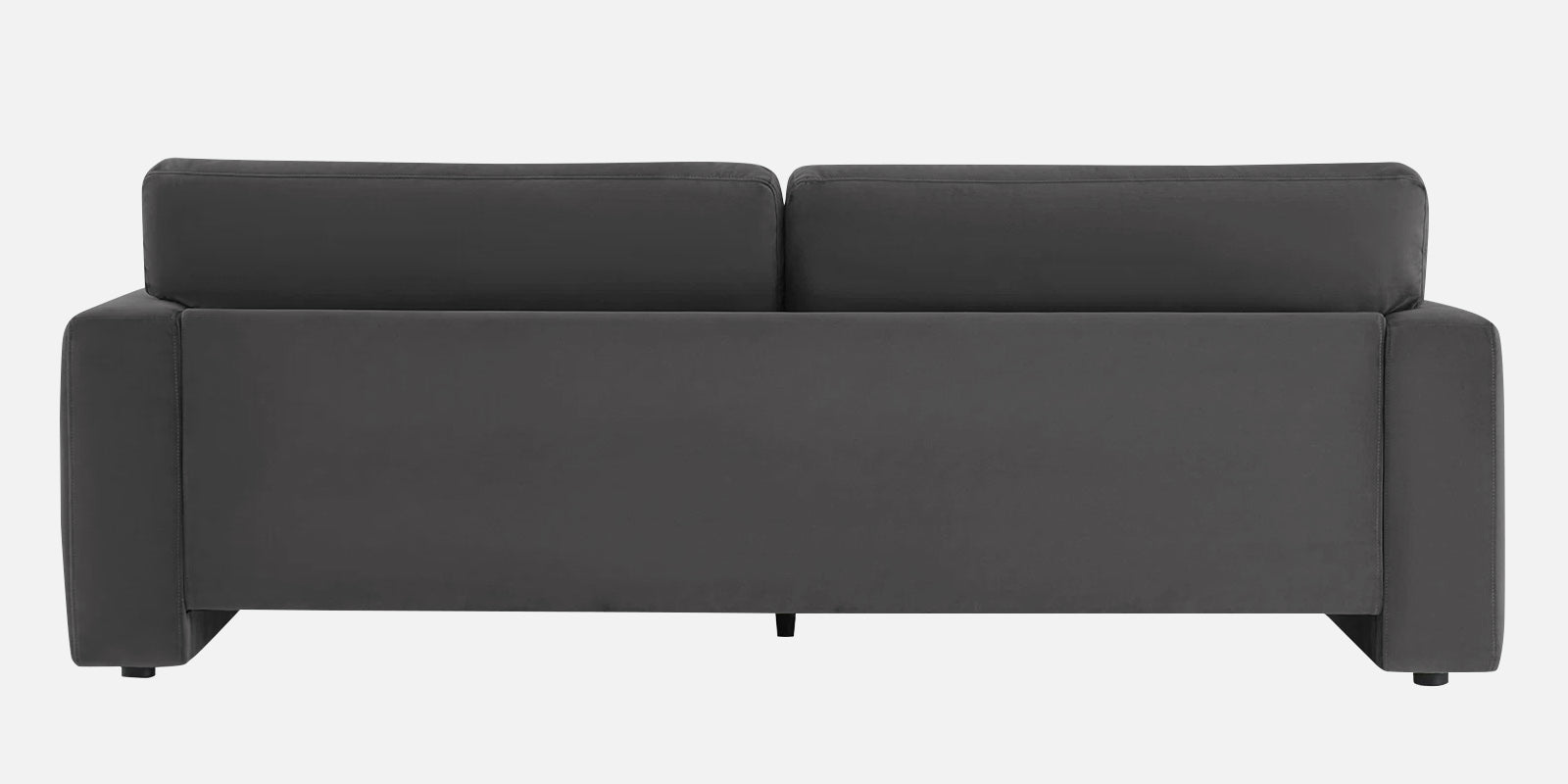 Kosta Velvet 3 Seater Sofa In Davy Grey Colour - Febonic Living