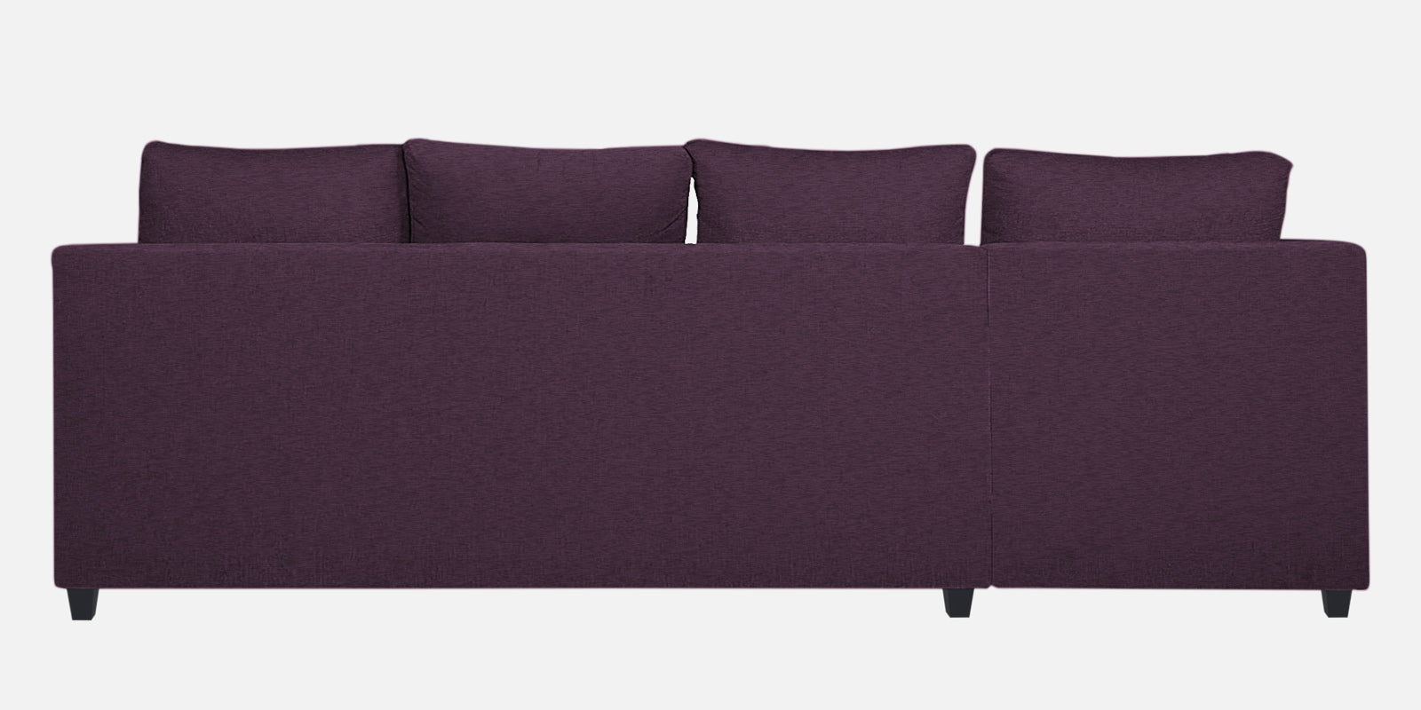 Nebula Fabric RHS Sectional Sofa (3+Lounger) In Greek Purple Colour - Febonic Living