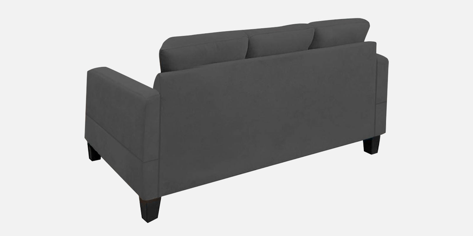 Thomas Fabric 3 Seater Sofa In Charcoal Grey Colour - Febonic Living
