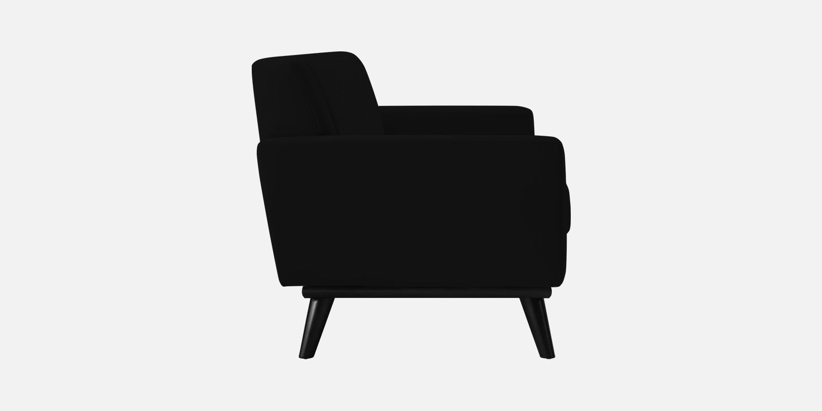 Tucker Velvet 2 Seater Sofa In Adam Black Colour - Febonic Living