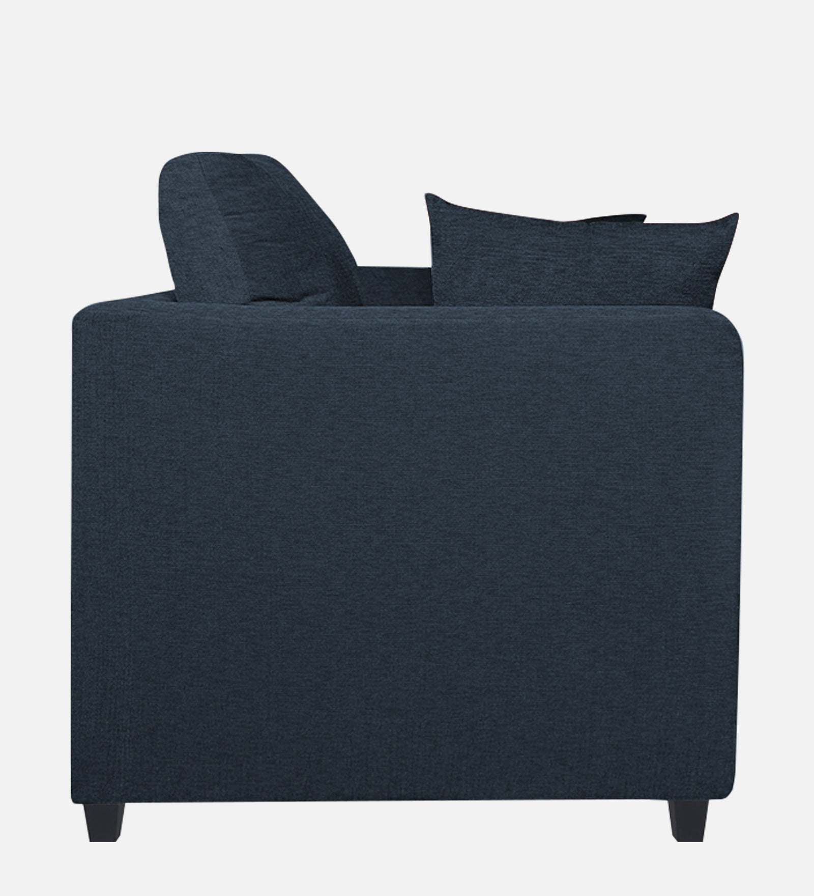 Nuska Fabric 1 Seater Sofa In Denim Blue Colour - Febonic Living