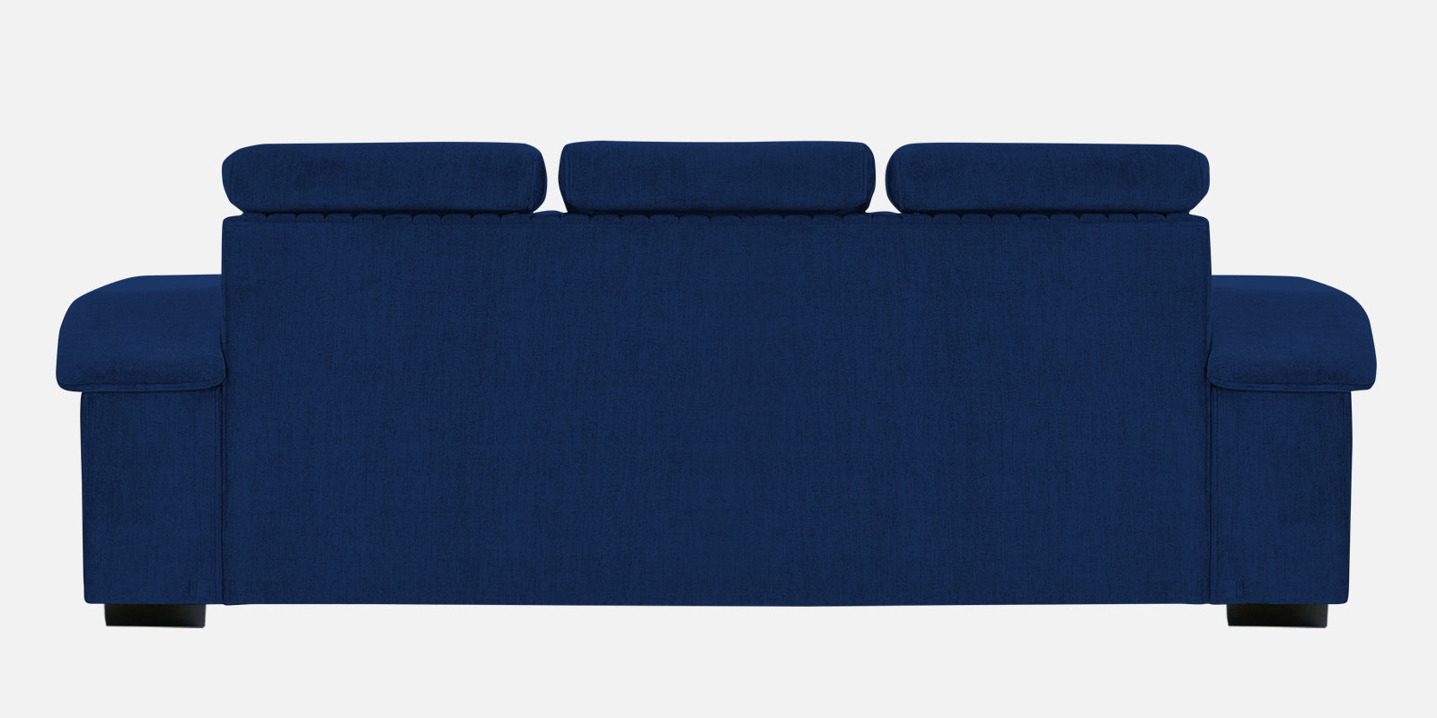 Draco Fabric 3 Seater Sofa In Royal Blue Colour - Febonic Living