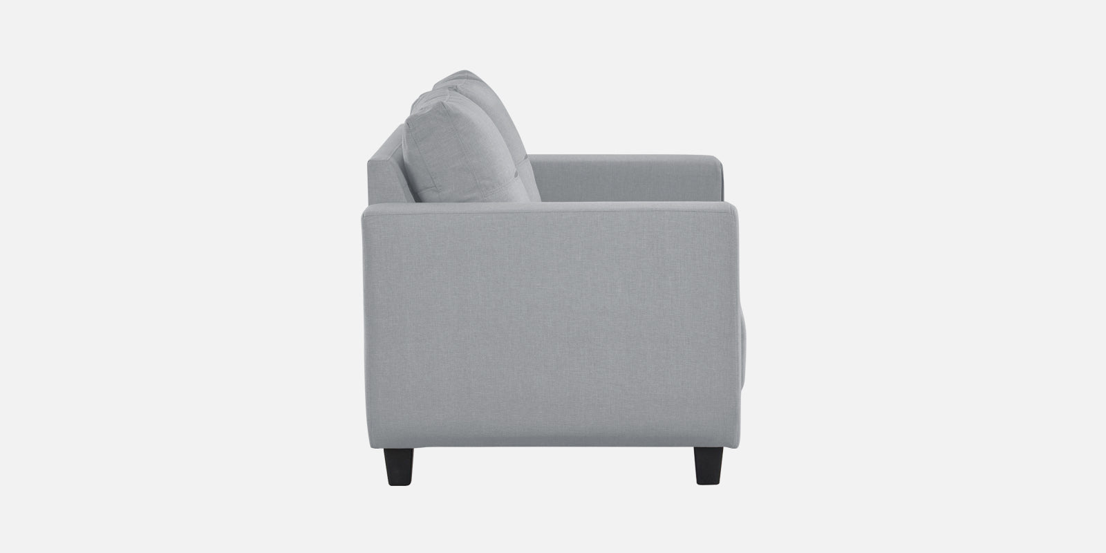Perry Fabric 2 Seater Sofa in Coin Grey Colour